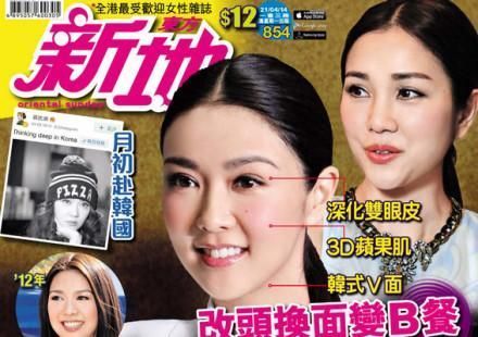 薛凯琪被指韩国整容 谢安琪形象当原型