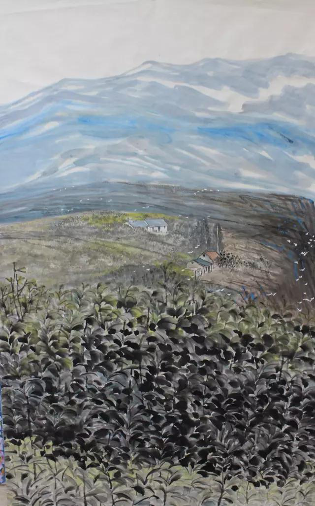 葛军近期新作国画作品展