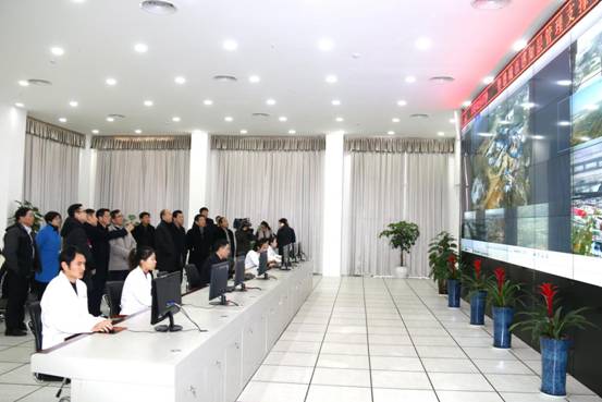 安徽省副省长杨光荣一行到淮南铁塔调研