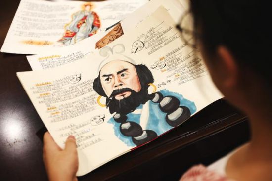 阜阳初中生手绘读书笔记网络走红