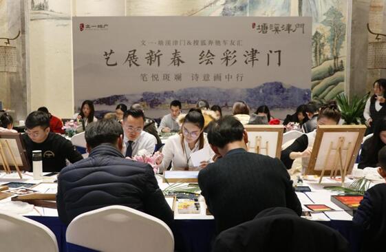 文一·塘溪津门：新春定制“油画绘”炫彩落幕