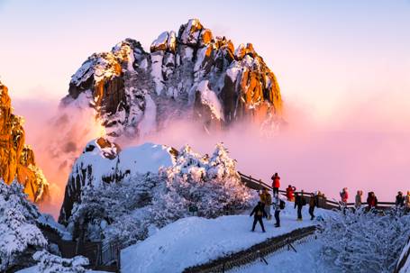 莲花峰雪霁-叶永忠_M6A7128w