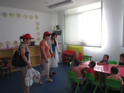 合肥经开区人才中心志愿服务队赴合肥市福利院