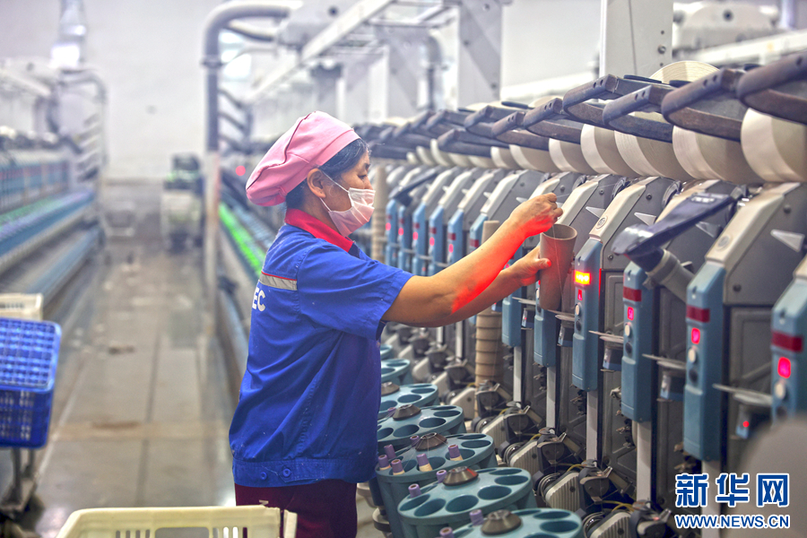 新春走基层丨安徽泗县：数智赋能 传统纺织企业“换羽新生”