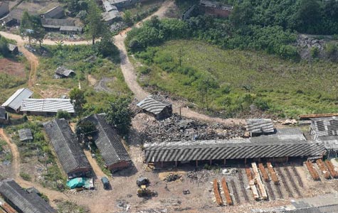 【景谷地震】航拍震中永平镇