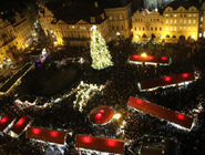 布拉格圣诞市场开市