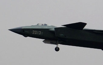 2013號殲20高清試飛照曝光