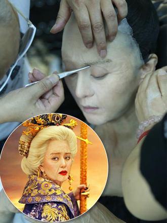 《武则天》范冰冰82岁老年妆化妆过程揭秘