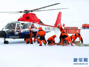 南极内陆队的冰上生活