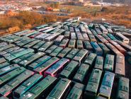 杭州驚現公交車“墳場”