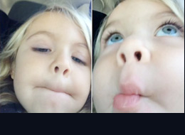 3歲女童瘋狂自拍667次