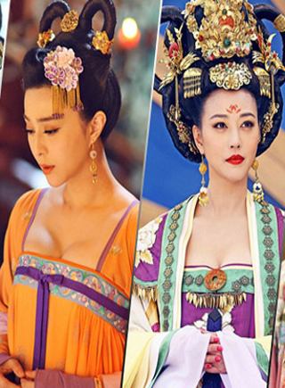 看《武則天》滿屏美女擠“事業線”