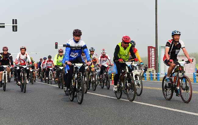 春日騎行環巢湖