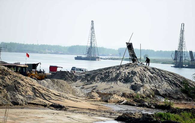 淮河非法採砂何時休?