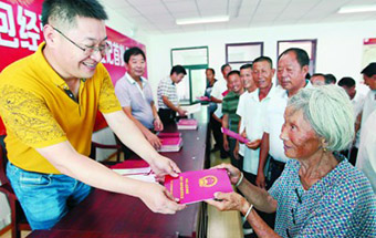 明光：土地確權，農民吃下定心丸