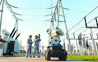 安徽電力迎峰度夏 用上機器人