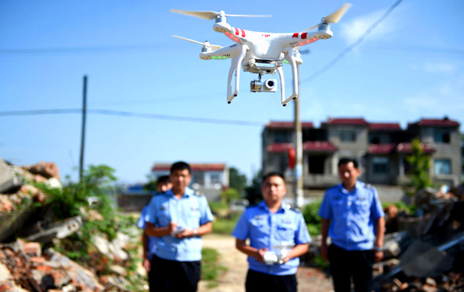 亳州：&ldquo;空中城管&rdquo;成城市管理的神劍利器