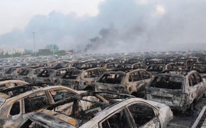 天津濱海新區危險品倉庫爆炸 死亡人數增至44人