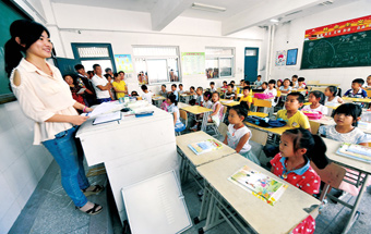 隨遷娃報到入學