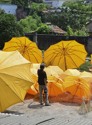 探訪中國民間傳統工藝油布傘