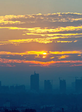 阜南：初秋的清晨