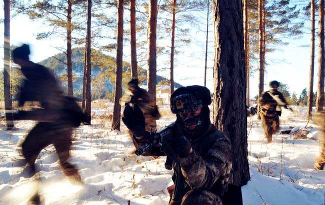 —38℃!駐漠河邊防官兵開展襲擊捕俘訓練