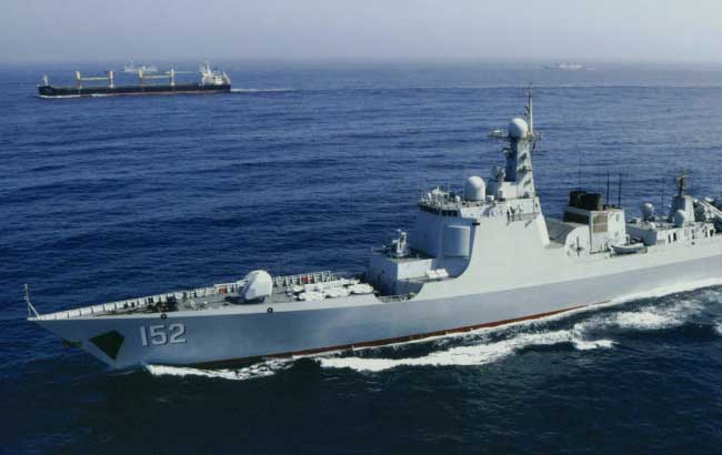 辽宁舰出海新角度猛图曝光