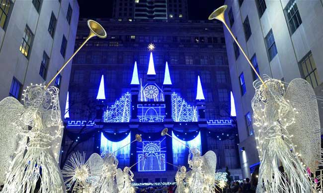 紐約第五大道的聖誕季奇妙夜