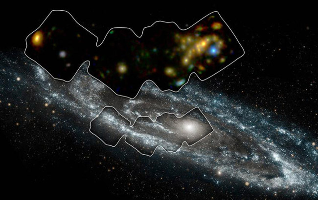 地球&ldquo;近鄰&rdquo;仙女座星係壯麗噴發高能射線