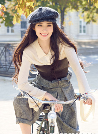 郭碧婷生日写真玩跨界 清新扑面魅力进阶