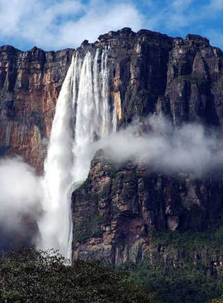 飞流直下三千尺！无人机拍摄世界最长瀑布