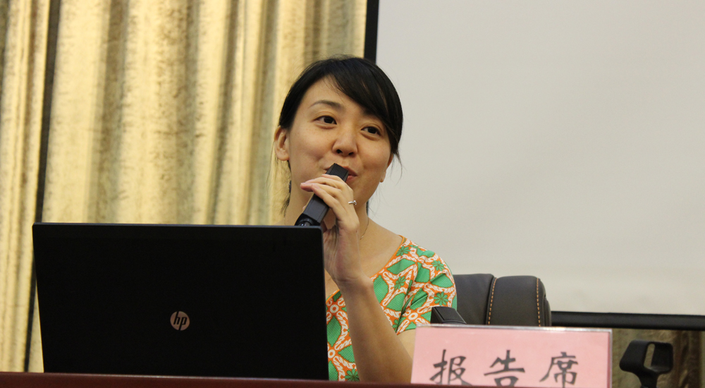 省安全生産宣教中心宣傳科科長丁丹在阜陽、太和做主題宣講