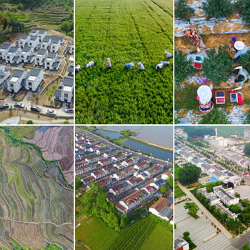 綠水青山似畫卷 美麗鄉村新圖景