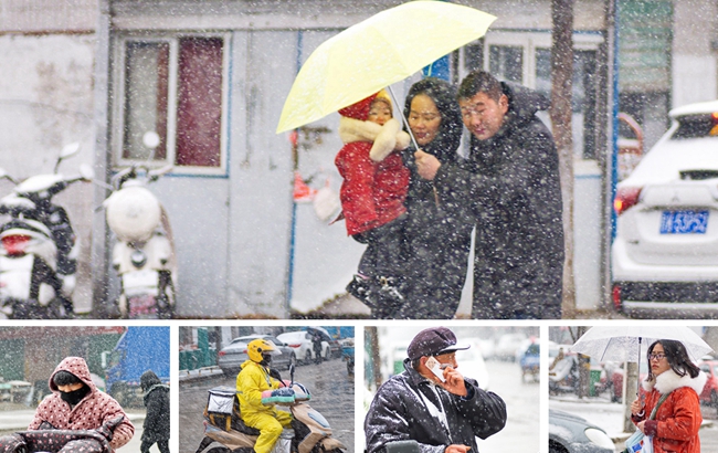 安徽迎來2018年首場降雪