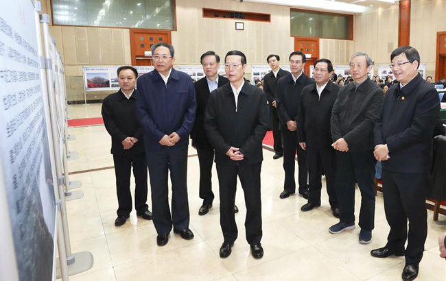 張高麗在安徽調研推動長江經濟帶發展工作