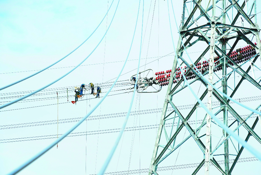 昌吉-古泉特高壓江北段全線貫通 途經安徽等6省區