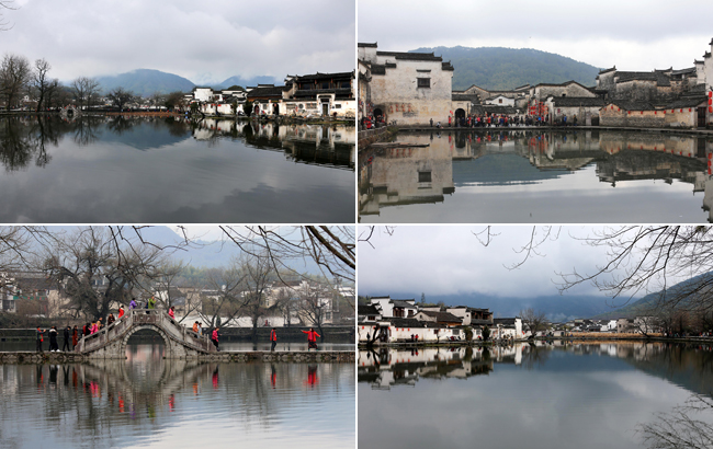 冬日潑墨繪詩意 畫裏鄉村徽韻濃