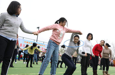 運動健身迎“三八”