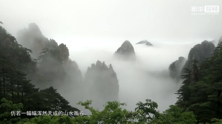 延時黃山：看雲卷雲舒瞬息萬千