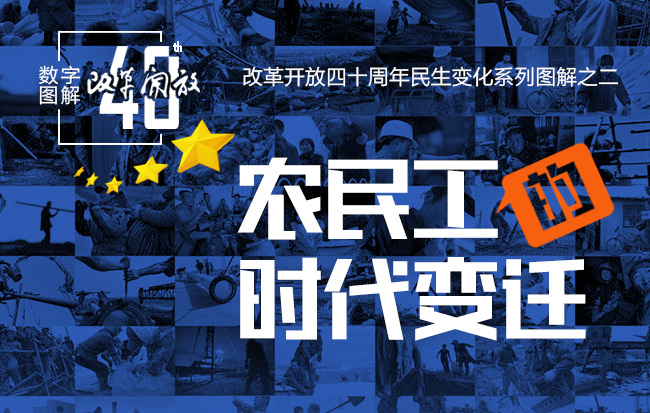 图解改革开放40年:农民工的时代变迁