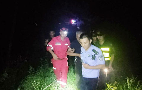 老年遊客失蹤 警民緊急搜救