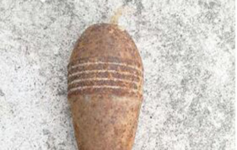 珍藏幾十年的"傳家寶"竟是迫擊炮彈!警方妥善處置