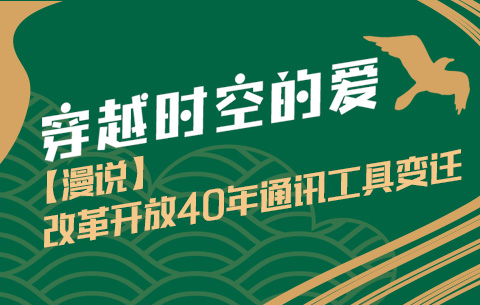 漫説改革開放40年通訊工具變遷:穿越時空的愛