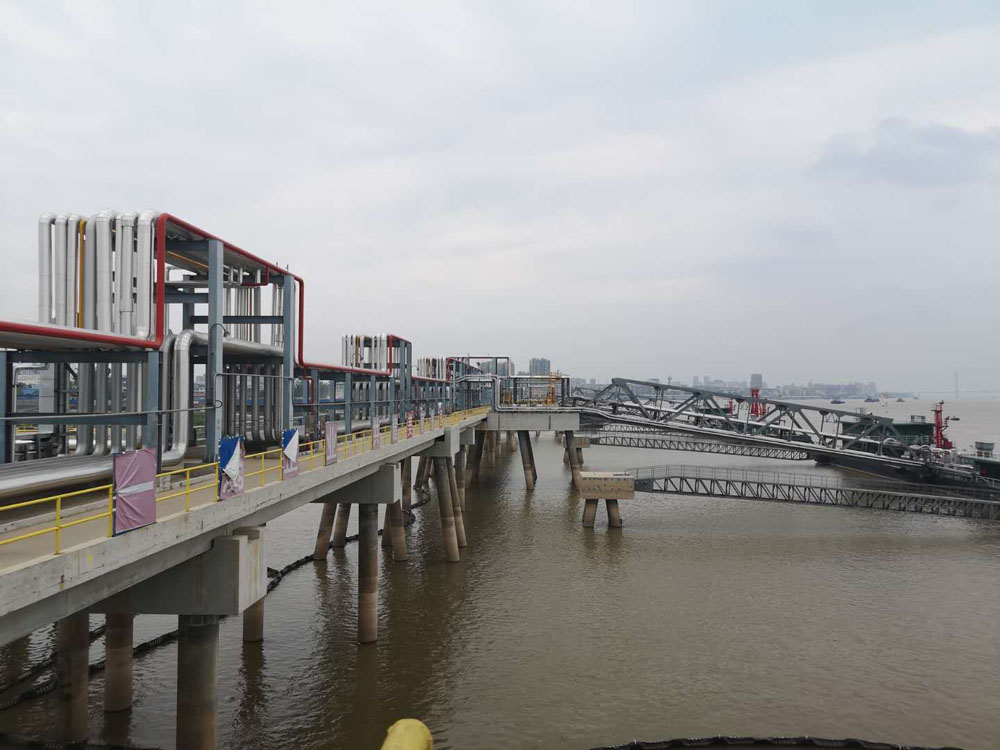 安慶石化管廊遷建 打造長江最美管線