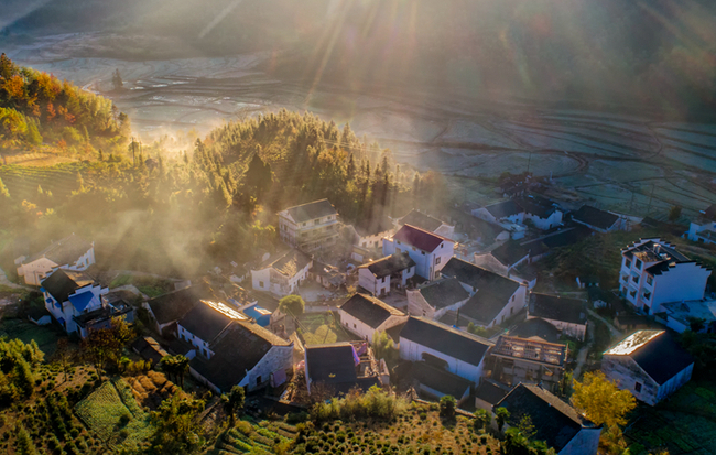 誰道江南秋已盡 最美山鄉如詩吟