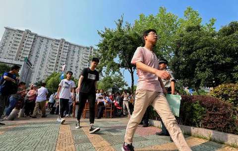 42萬安徽考生走進高考考場