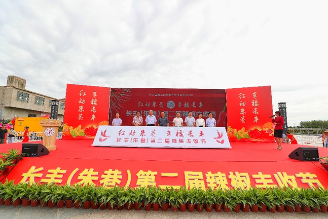 长丰（朱巷）第二届辣椒丰收节启幕