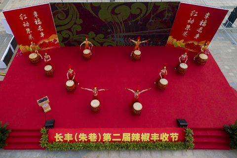 现场图集：长丰（朱巷）第二届辣椒丰收节