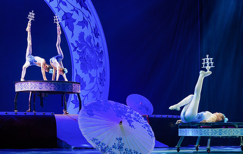 安徽雜技團:“美麗中國風”綻放雜技舞臺