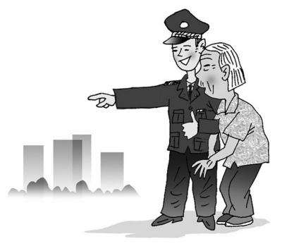 耄耋老人趕集搭錯車迷路 民警化身貼心“閨女”幫忙